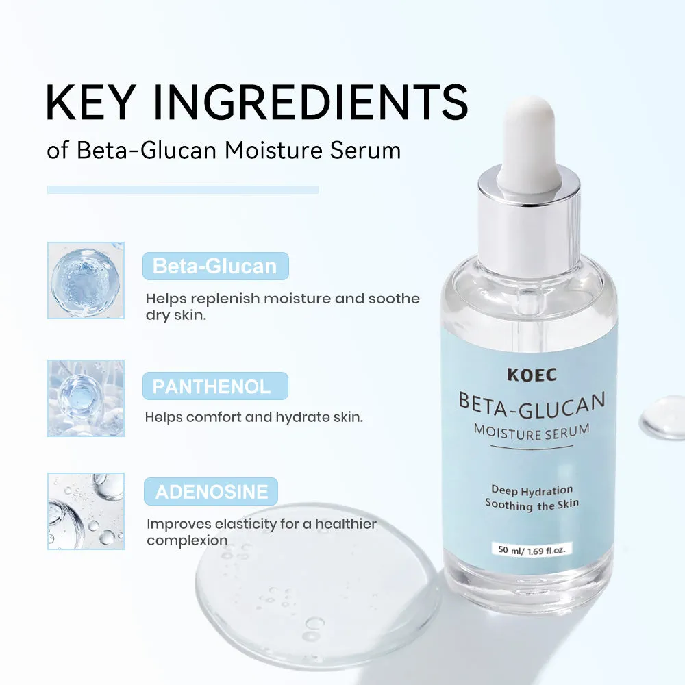KOEC Beta-Glucan Moisture Serum serum til tør hud