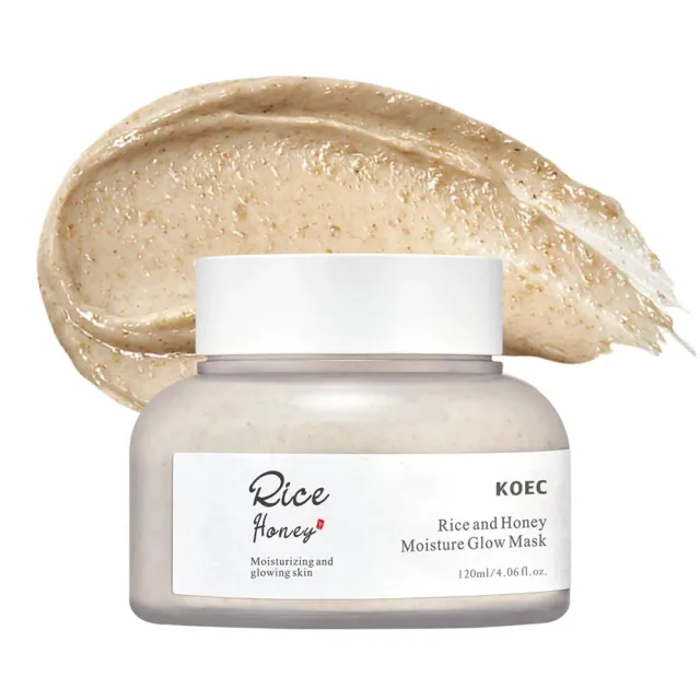 KOEC Rice and Honey Moisture Glow Mask ansigtsmaske ris honning