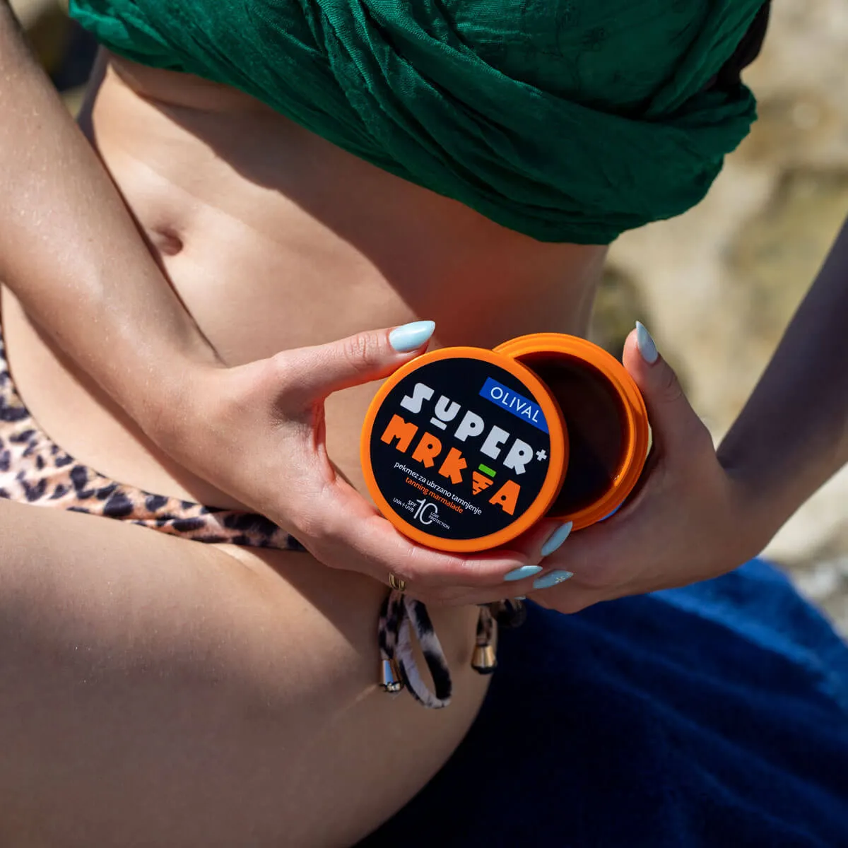 Olival SUPER Carrot Tanning Jam SPF 10 gulerod solcreme