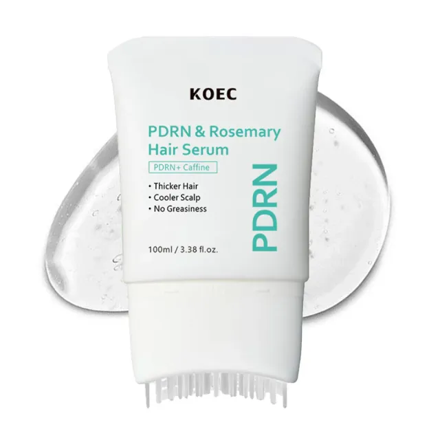 KOEC PDRN Massage Brush Hair Serum hårserum hovedbund