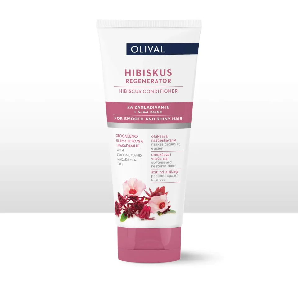 Olival Professional Hibiscus hårbalsam til tørt skadet hår