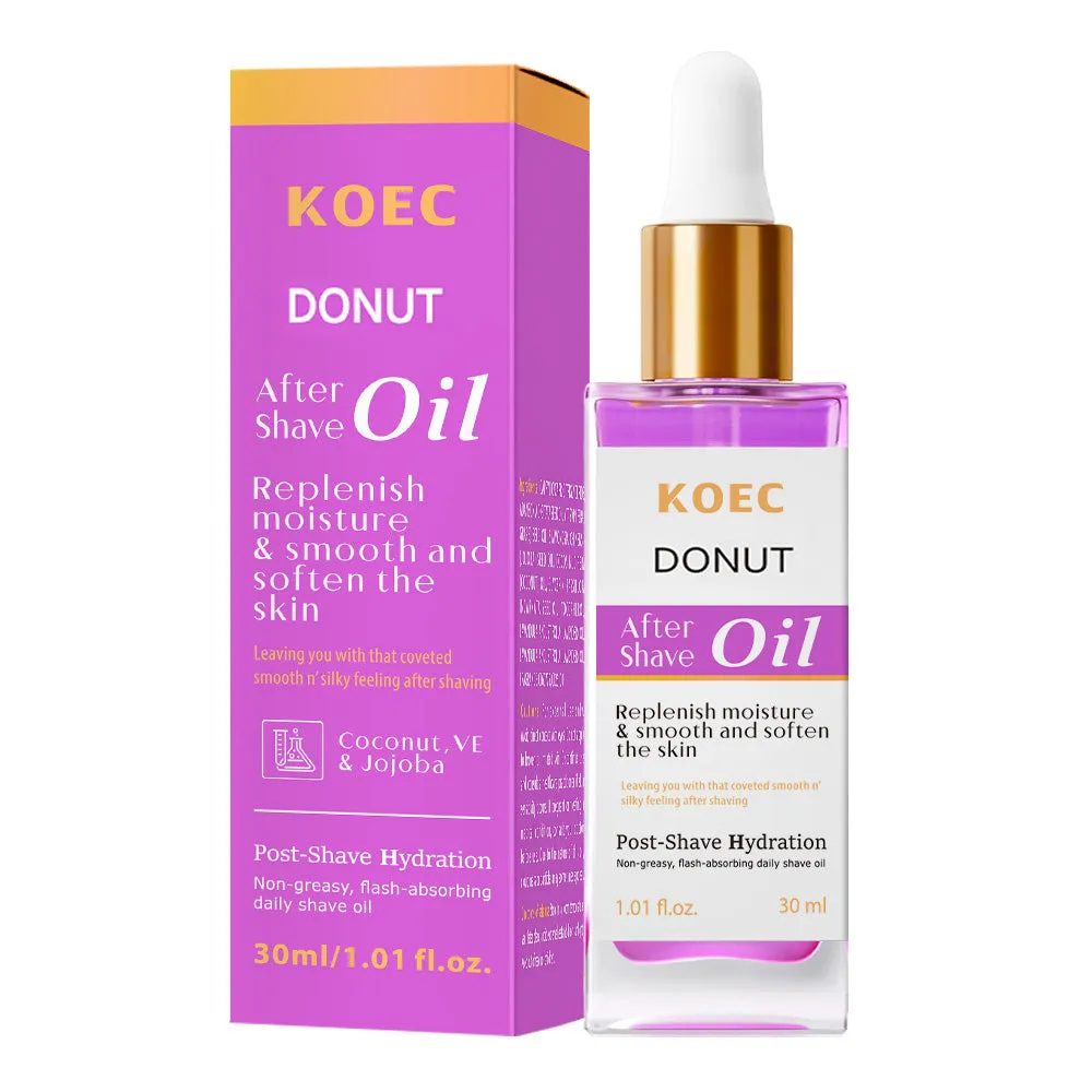 KOEC Donut aftershaveolie vanilje mod barberknopper