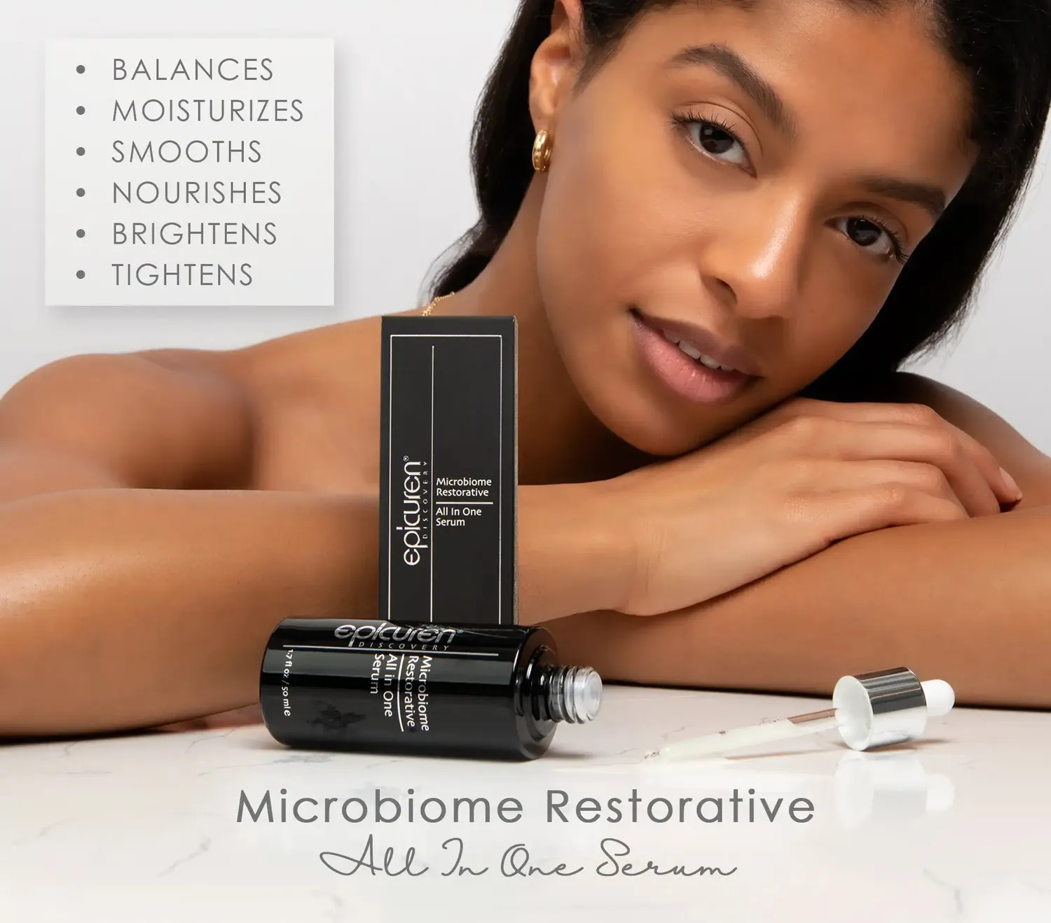 Epicuren Microbiome Restorative Serum ansigtsserum sensitiv hud