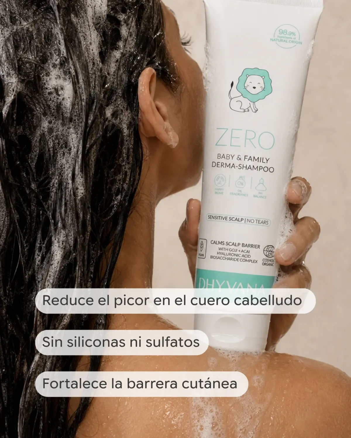 Dhyvana Baby Family derma-shampoo uden parfume