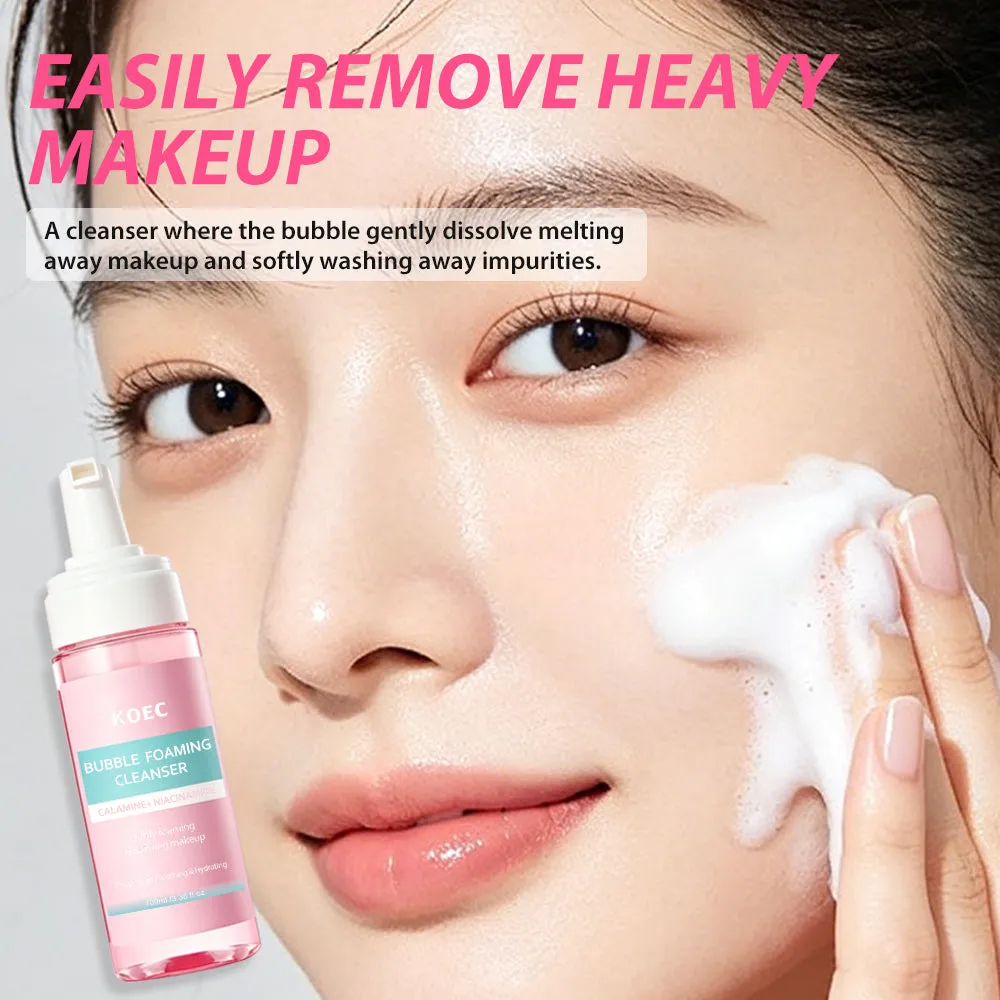 KOEC Bubble foaming cleanser mod tilstoppede porer