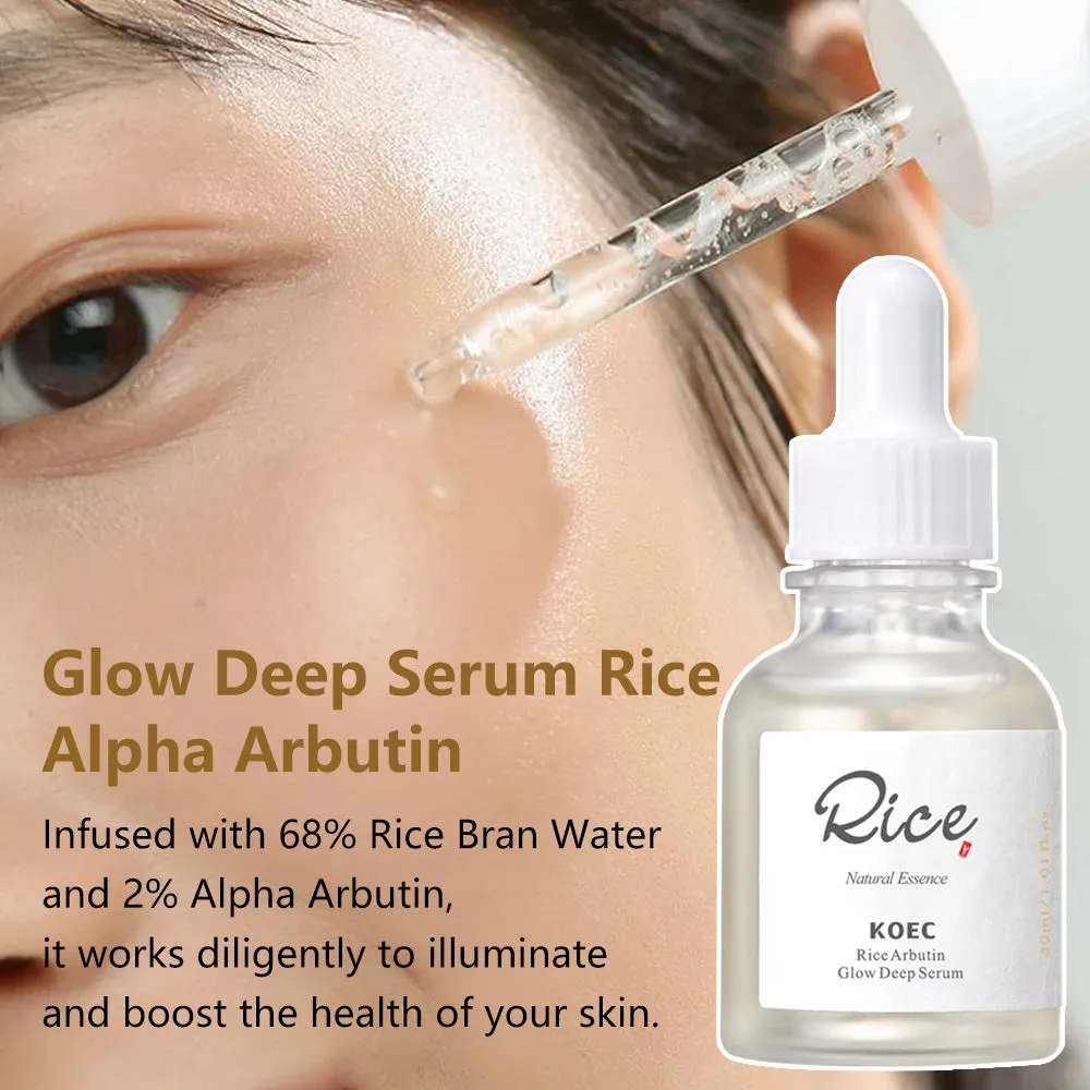 KOEC Glow Deep Rice Serum serum pigmentpletter
