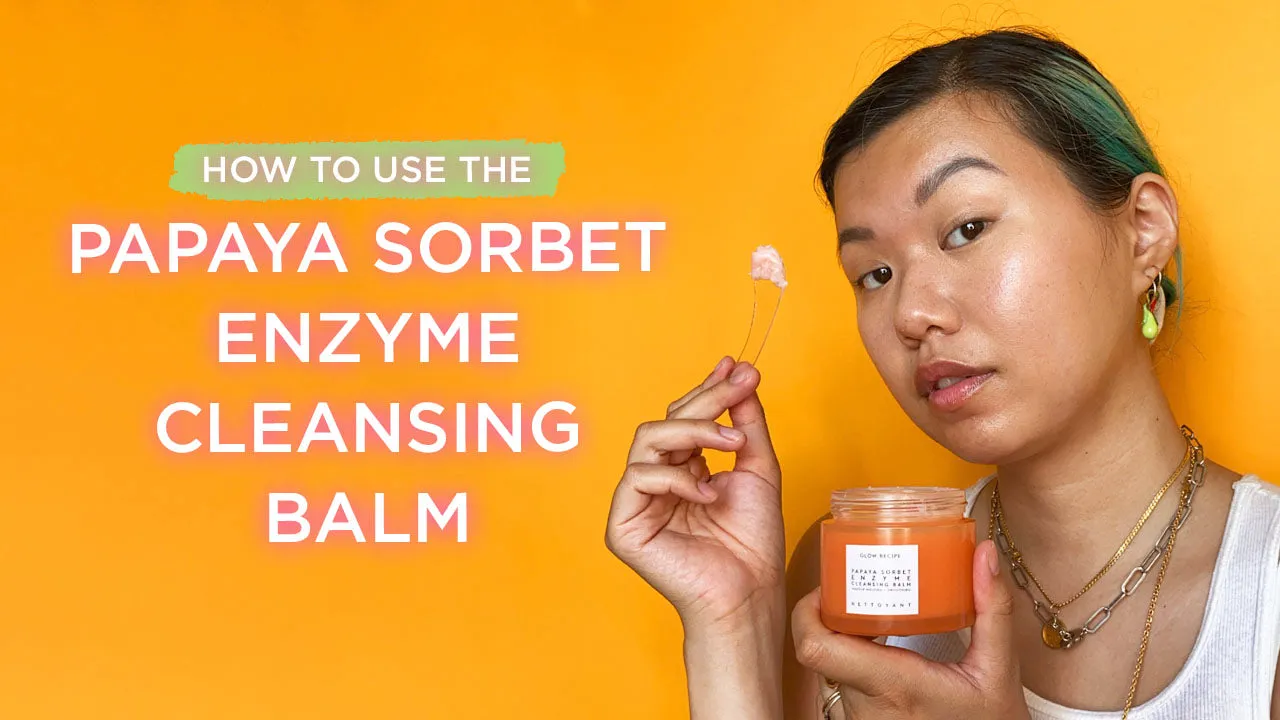 Glow Recipe Papaya Sorbet rensebalm 100 ml enzym