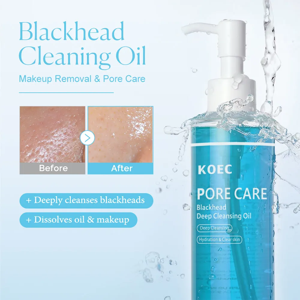 KOEC Pore Care Deep Cleansing Oil renseolie mod hudorme