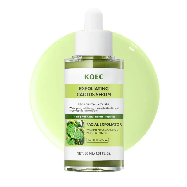 KOEC Cactox Exfoliating Peel Shot serum til tør hud