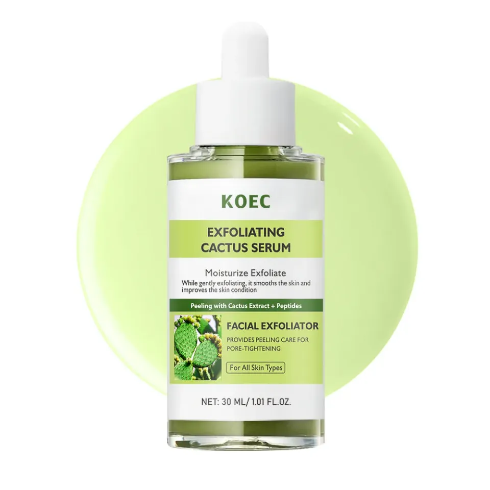 KOEC Cactox Exfoliating Peel Shot serum til tør hud