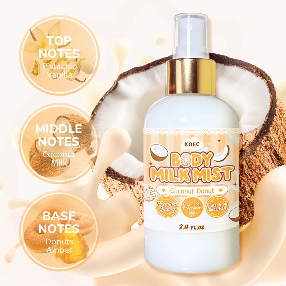 KOEC Coconut Body Milk Mist bodymist til hud og hår