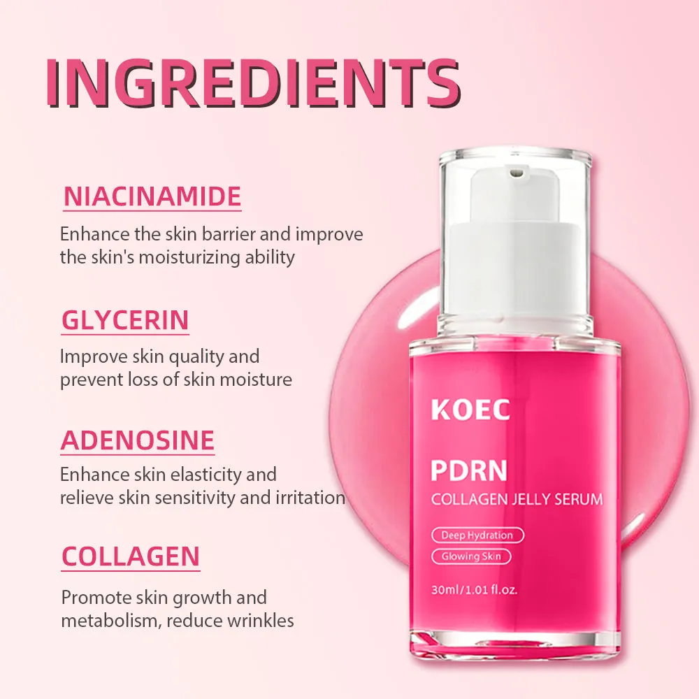 KOEC PDRN Collagen jelly serum fugt til tør hud