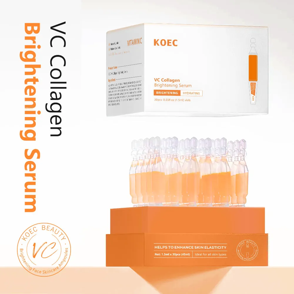 KOEC VC & Collagen Facial Serum ansigtsserum 30x1,5 ml C-vitamin