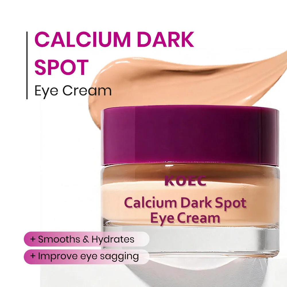 KOEC Calcium Dark Spot øjencreme 1 stk mod mørke rande