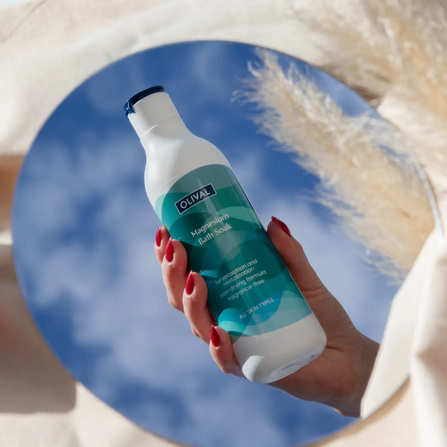 Olival Professional Magnesium Bath Soak badesalt uden parfume