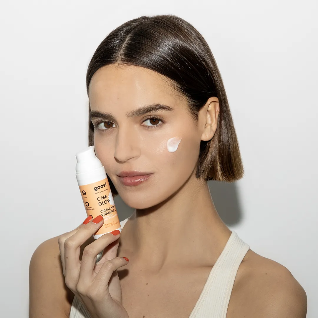 goovi C Me Glow serum- og cremesaet C-vitamin