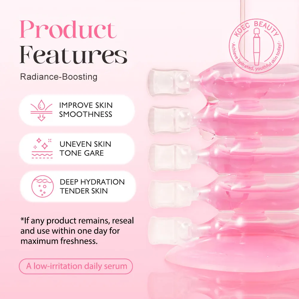 KOEC PDRN Pink One Day Serum serum 10x1,5 ml glas-hud