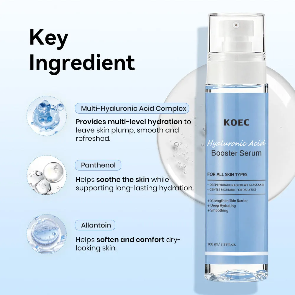 KOEC Hyaluronic Acid Booster serum til tør hud