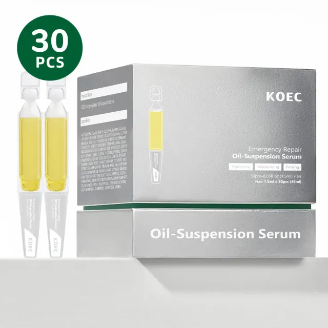 KOEC Emergency Repair Oil-Suspension serum 30 stk tør hud
