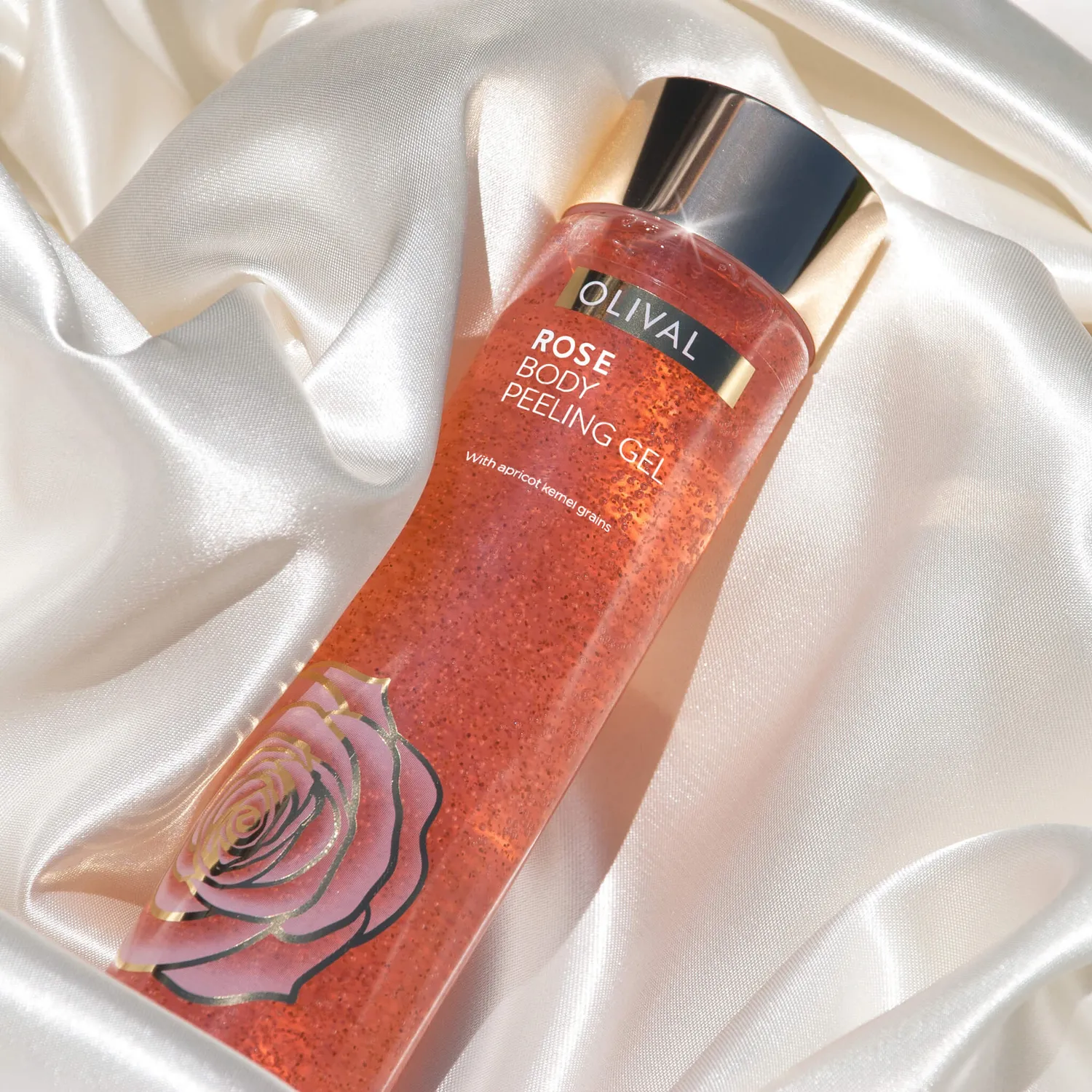 Olival Rose peeling gel til kroppen abrikos