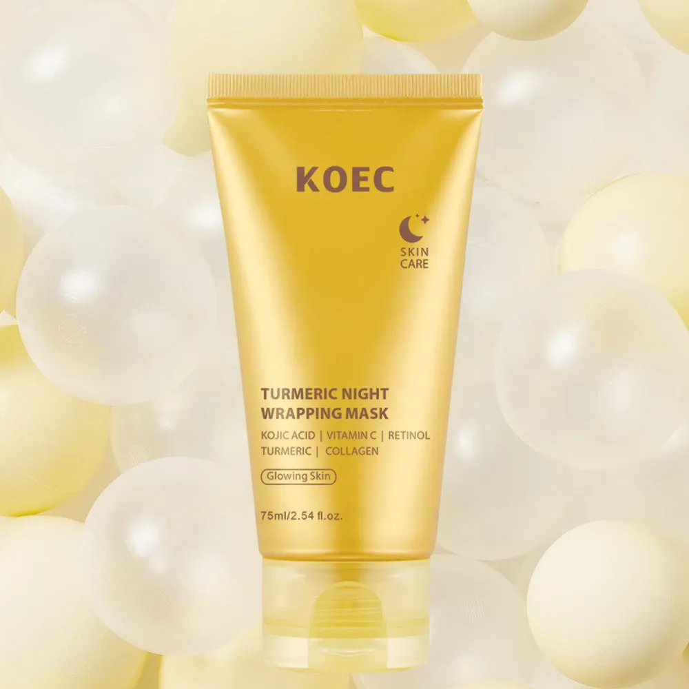 KOEC Turmeric Night Wrapping Mask natmaske gurkemeje