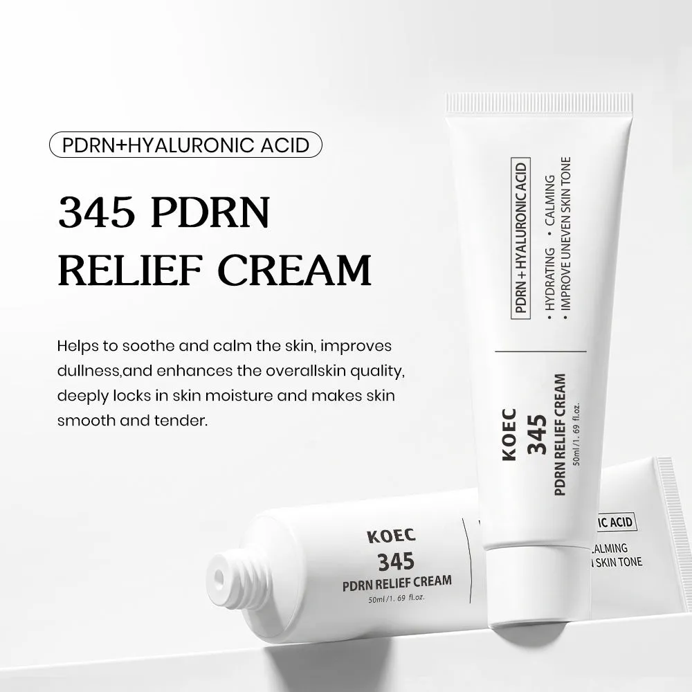 KOEC 345 PDRN Relief ansigtscreme beroligende