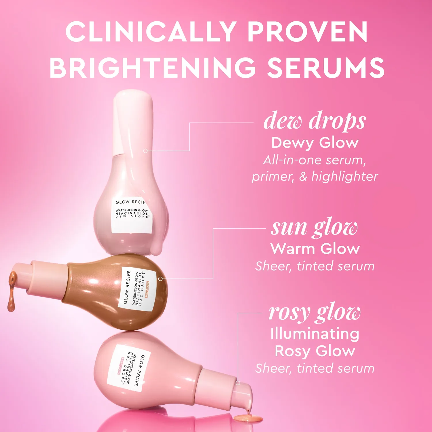 Glow Recipe Watermelon Niacinamide Hue Drops 40 ml Sun Glow