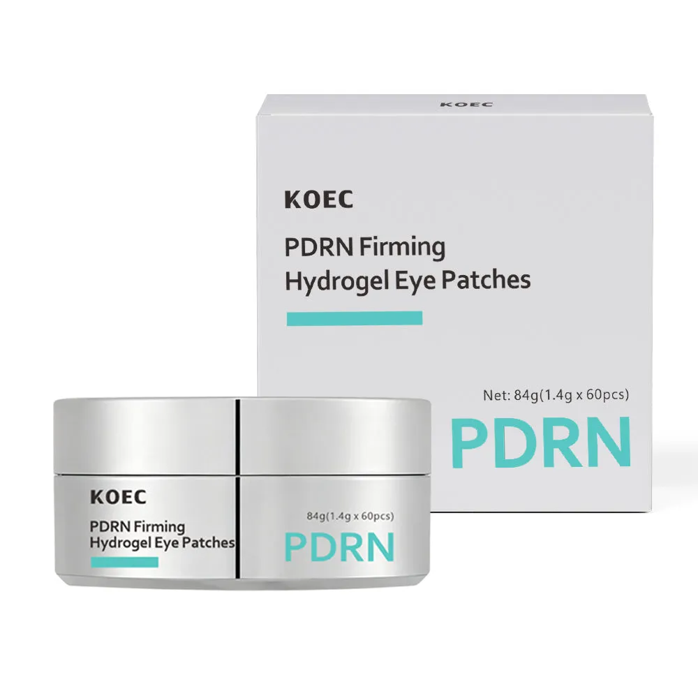 KOEC PDRN Firming Hydrogel Eye Patches til trætte øjne