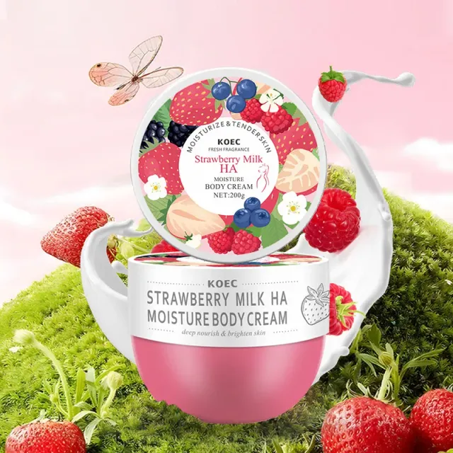 KOEC Strawberry Milk bodycreme jordbærduft
