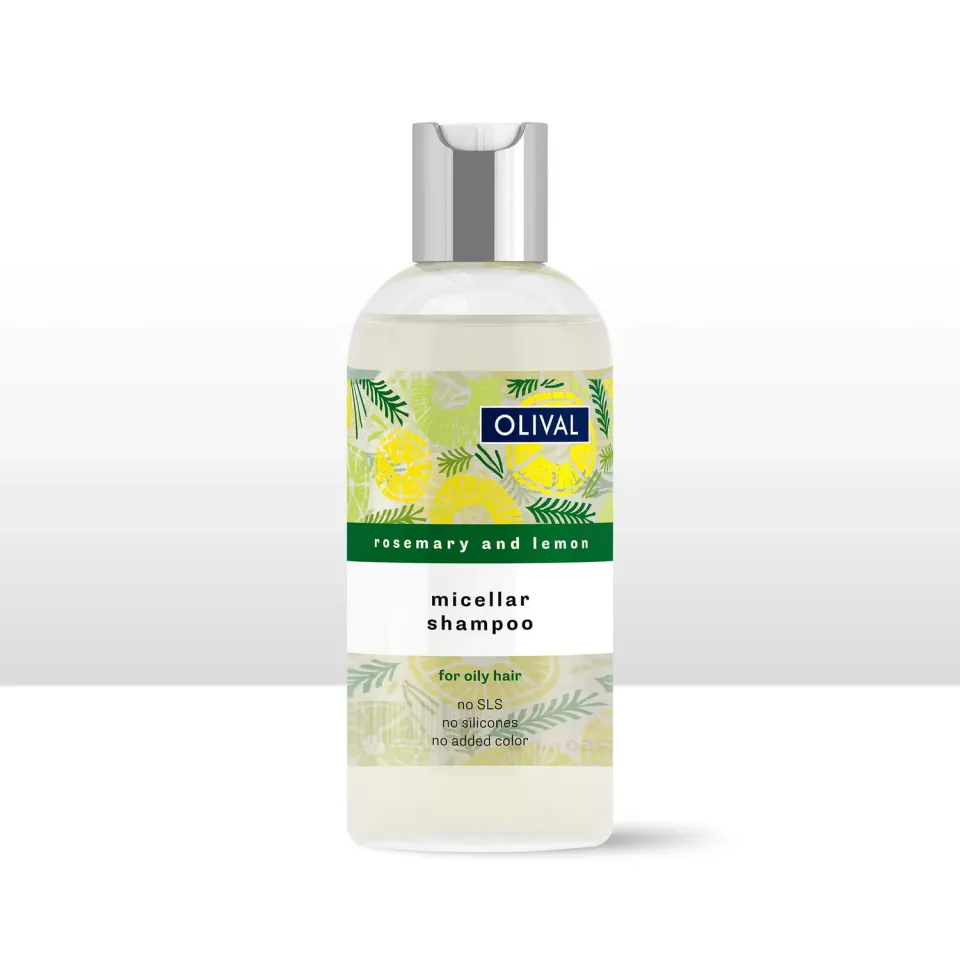 Olival Professional Rosemary Lemon micellar shampoo fedtet hår