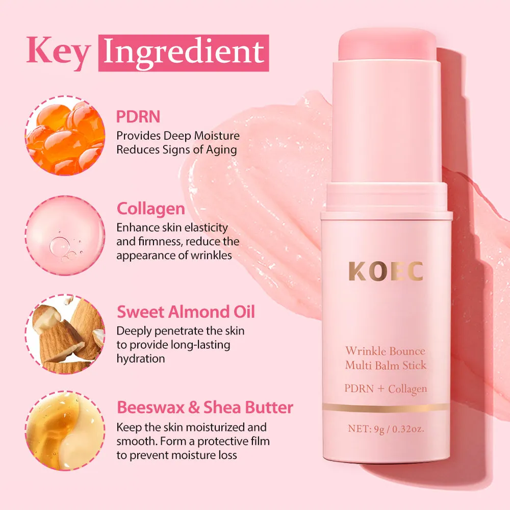 KOEC PDRN Collagen Wrinkle Bounce Multi Balm Stick pleje
