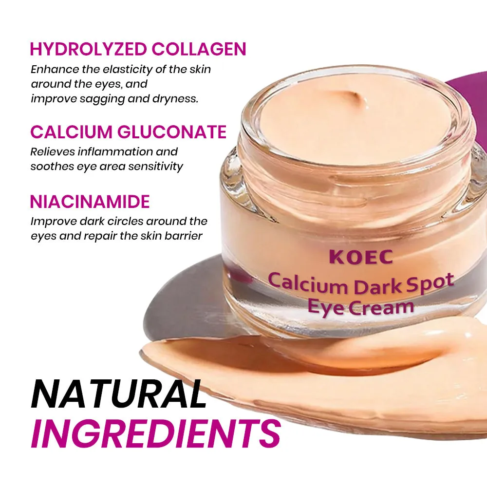 KOEC Calcium Dark Spot øjencreme 1 stk mod mørke rande