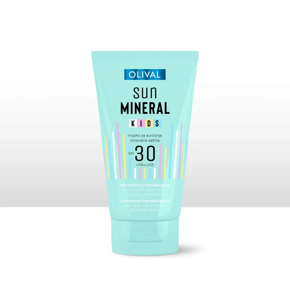 Olival Sun Mineral KIDS solmælk SPF 30 uden parfume