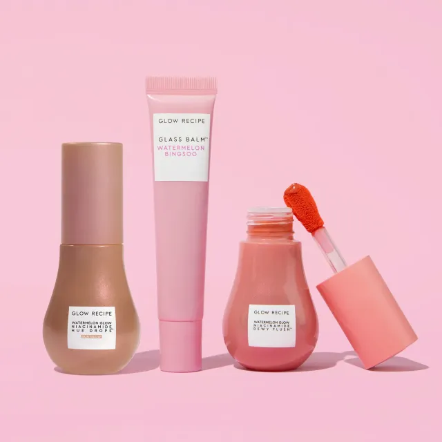 Glow Recipe 3-Step Fresh Face rutinesæt glød til tør hud