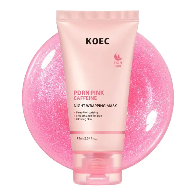 KOEC PDRN Coffeine Night Wrapping natmaske peel-off