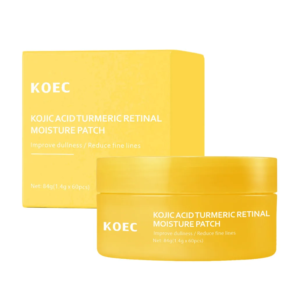 KOEC Kojic Acid Turmeric Retinal moisture patch mod mørke pletter