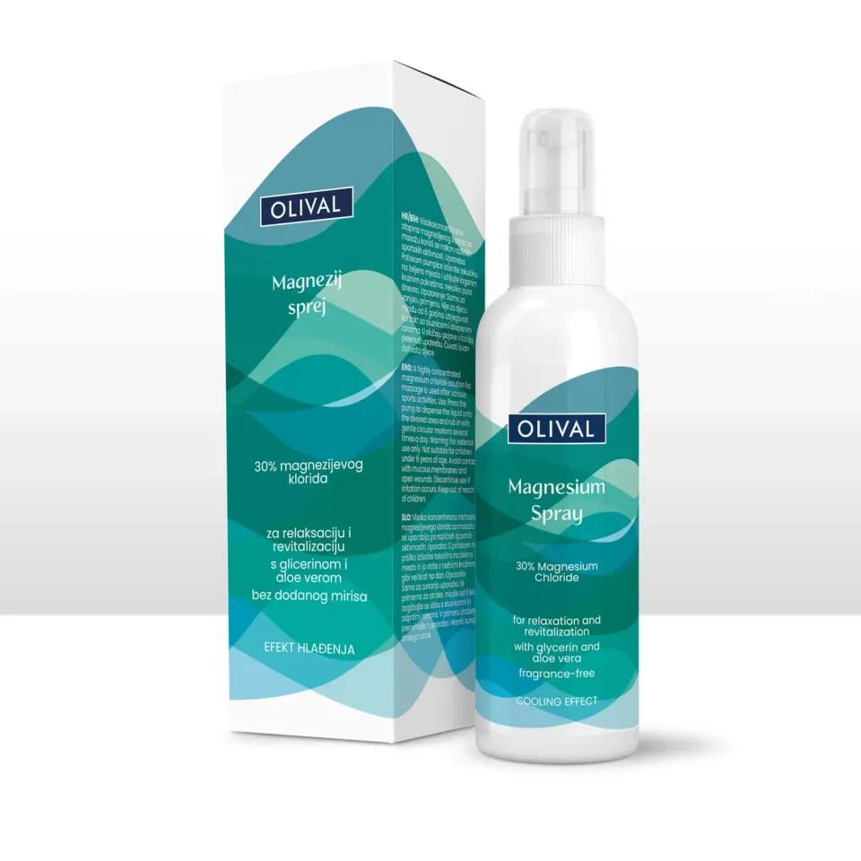 Olival Professional Magnesium Spray magnesiumolie afslappende