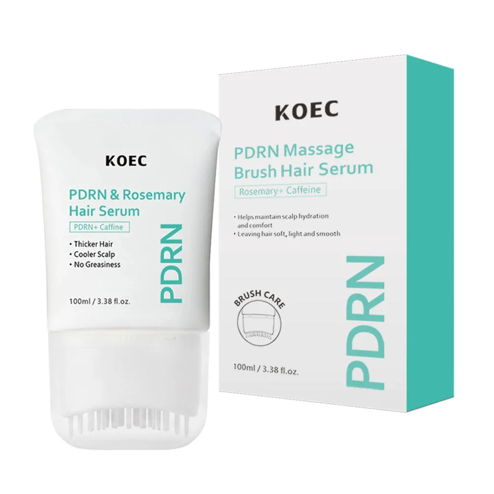 KOEC PDRN Massage Brush Hair Serum hårserum hovedbund