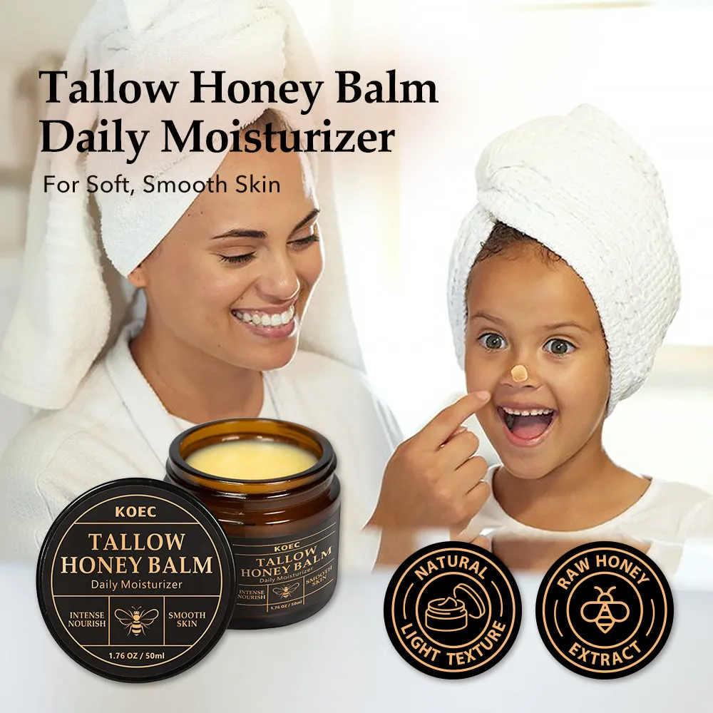KOEC Tallow Honey Balm Daily Moisturizer ansigtsbalm Black Version uden parfume