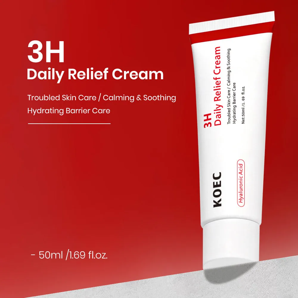 KOEC 3H Daily Relief creme til tør hud