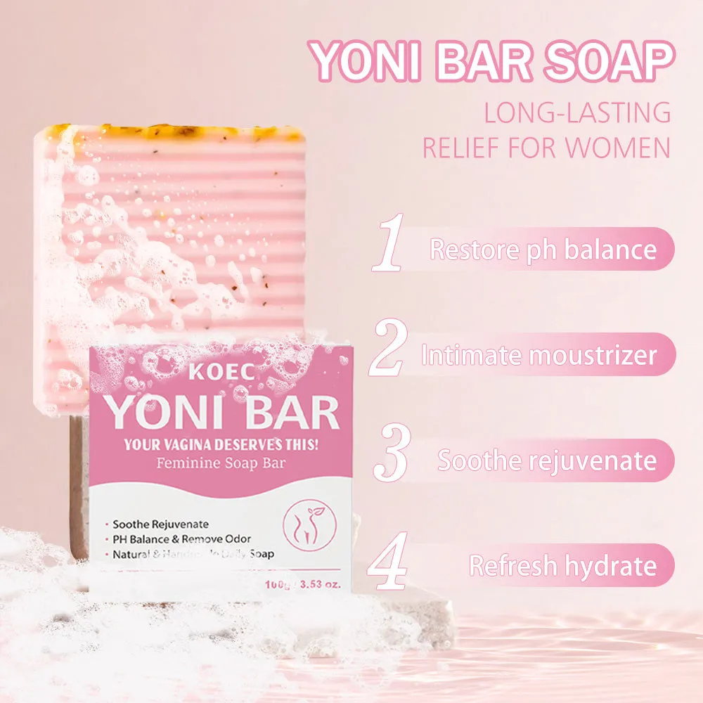 KOEC pH Balancing Feminine Yoni Sæbebar intim 1 stk