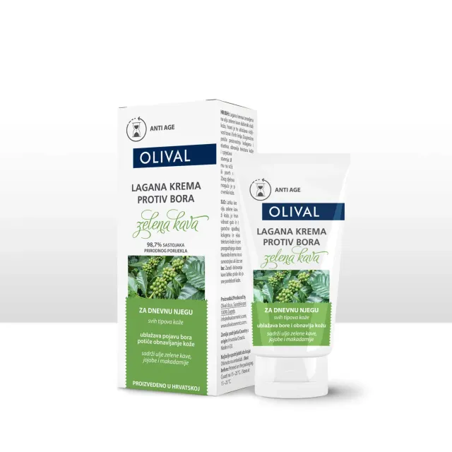 Olival Professional Green Coffee let ansigtscreme rynker