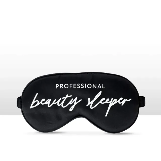 Olival Professional Sleeping Mask sovemaske i sort satin