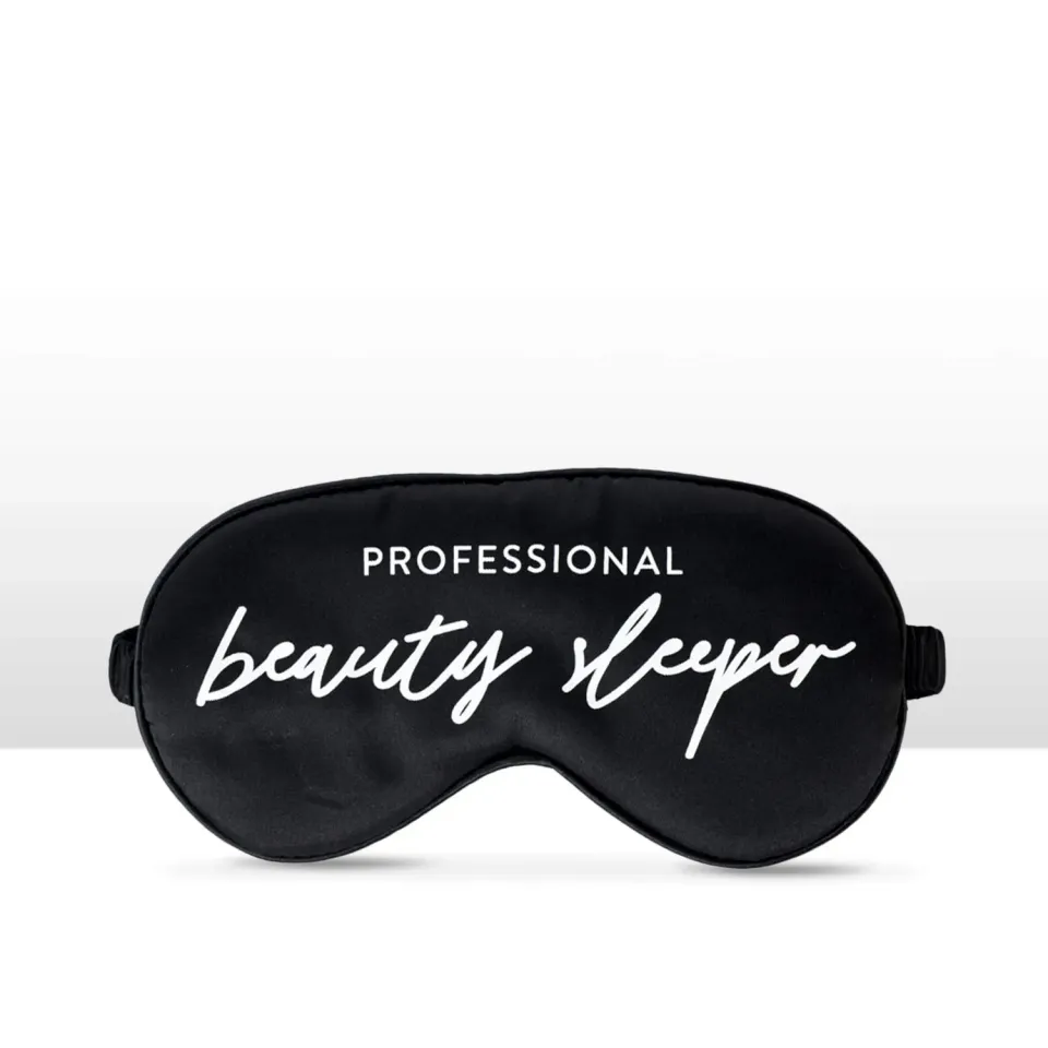 Olival Professional Sleeping Mask sovemaske i sort satin