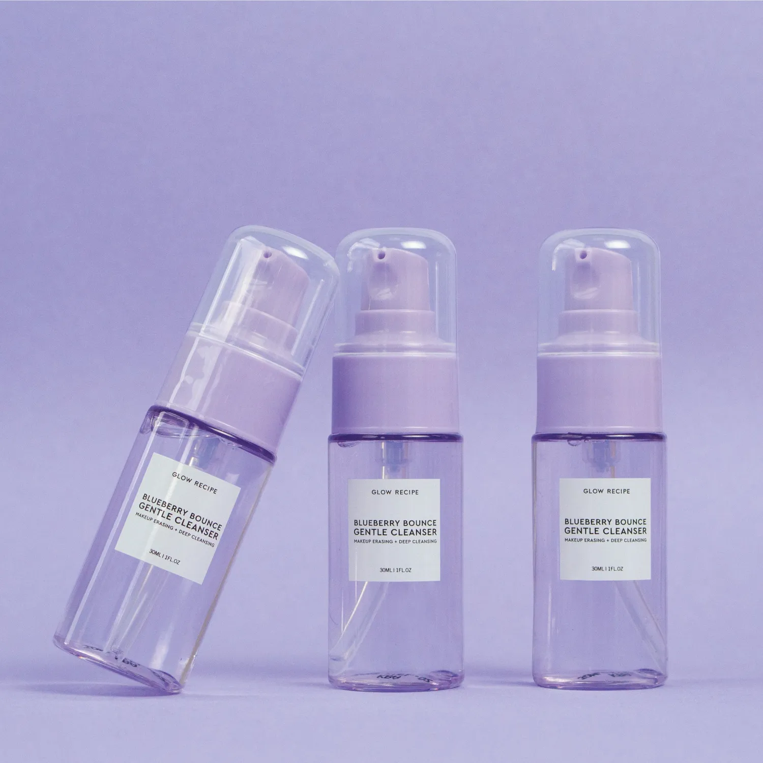 Glow Recipe Blueberry Bounce Gentle Cleanser mini rens