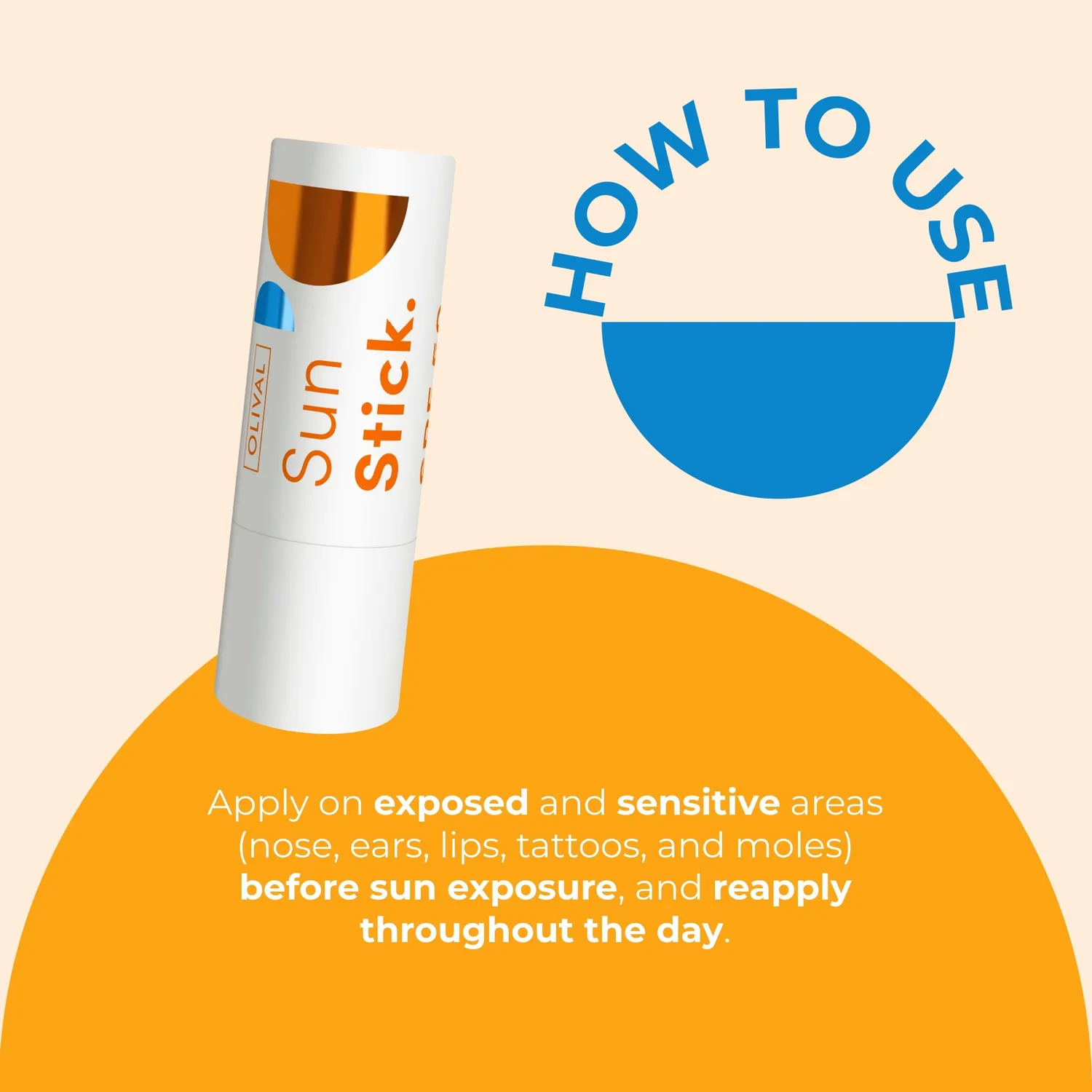 Olival Professional SunStick solstift SPF 50 mat