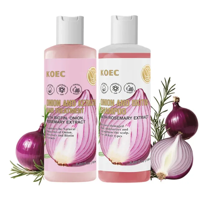 KOEC Onion Rosemary Shampoo Conditioner hårsæt til alle hårtyper