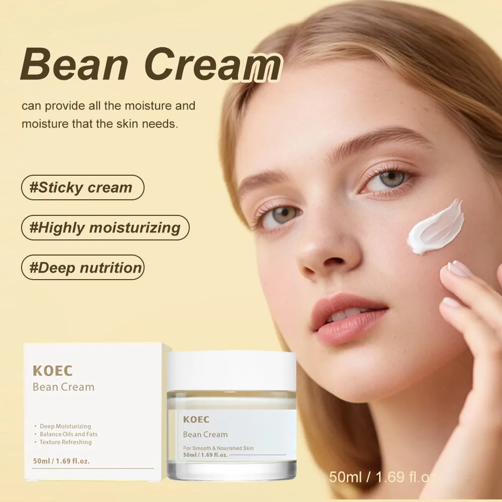 KOEC Bean Moisture ansigtscreme mod tør hud