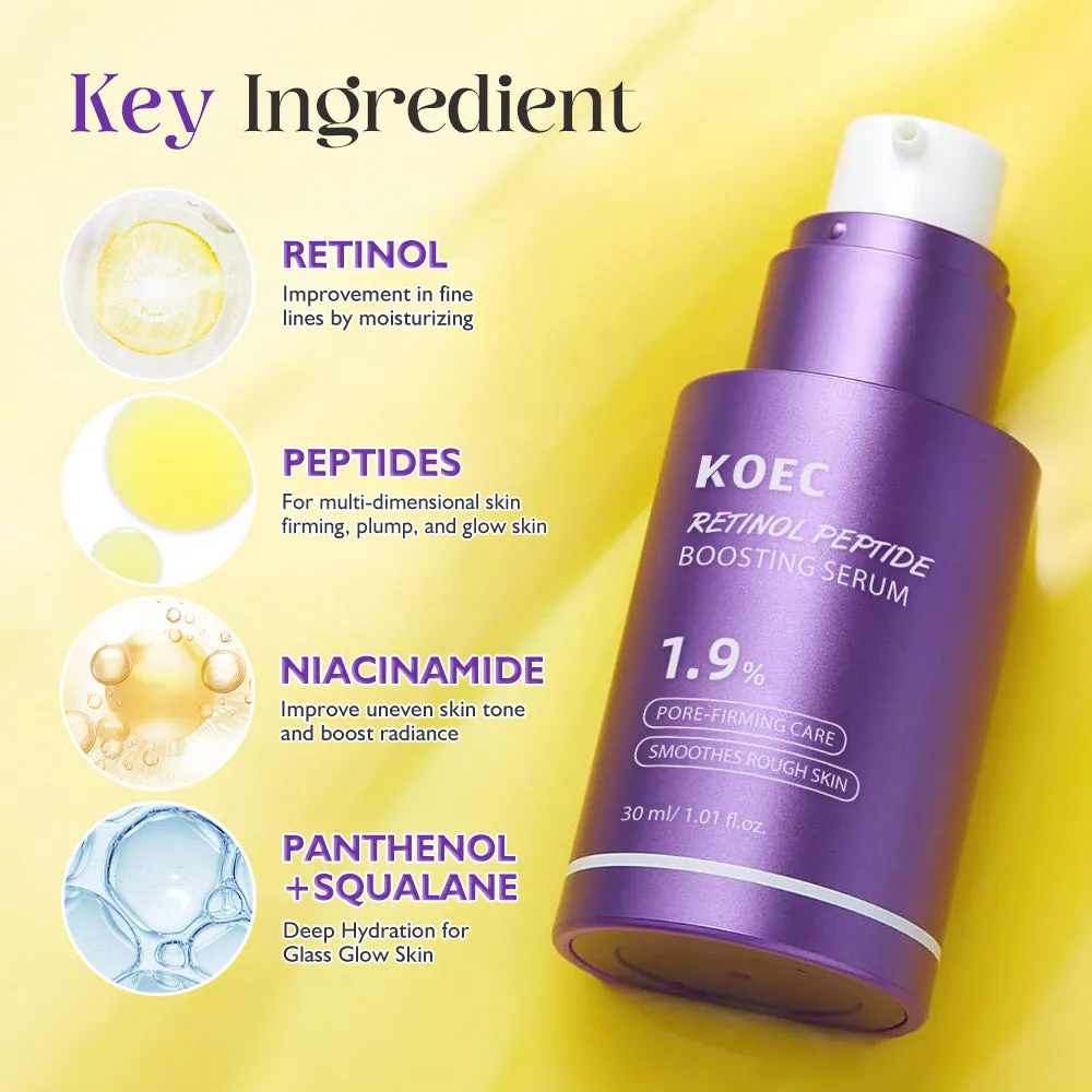 KOEC Retinol NMN Firming serum 1 stk til fine linjer