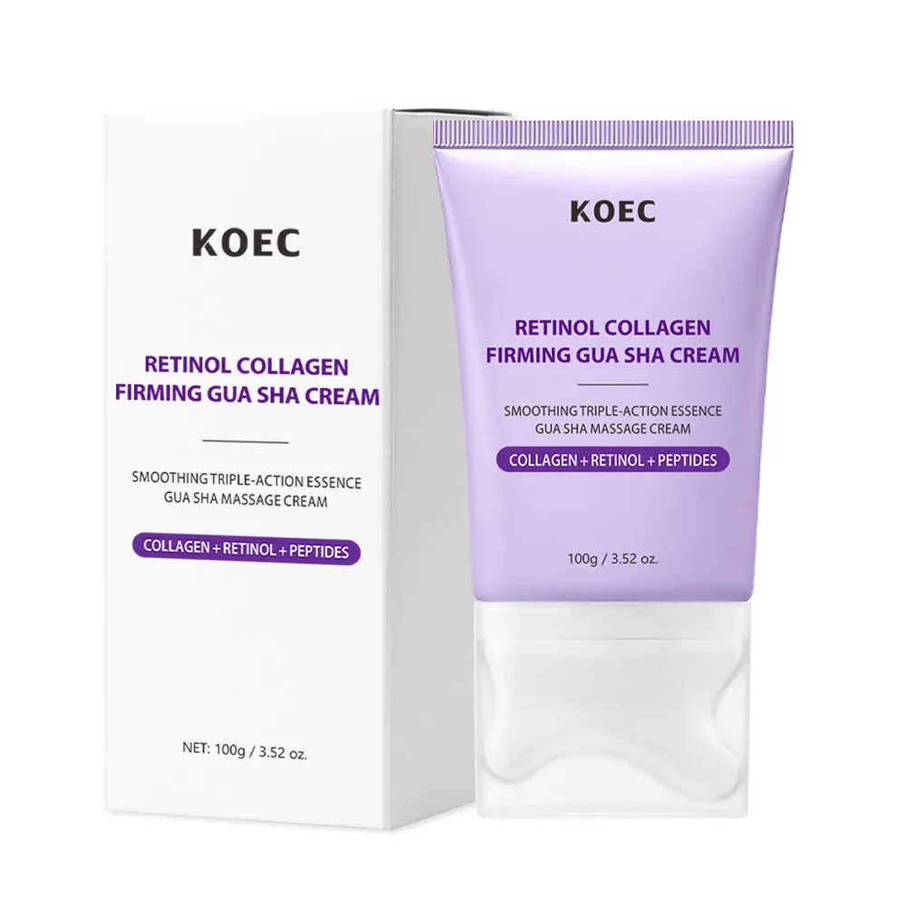 KOEC Retinol Collagen Gua Sha ansigtscreme opstrammende